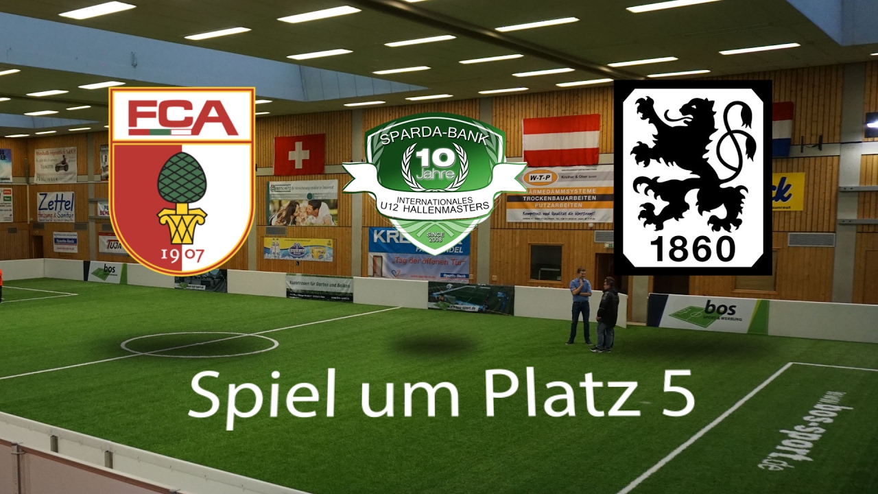 Spiel 44: FC Augsburg 2-1 TSV 1860 München │U12 Hallenmasters TuS Traunreut 2017