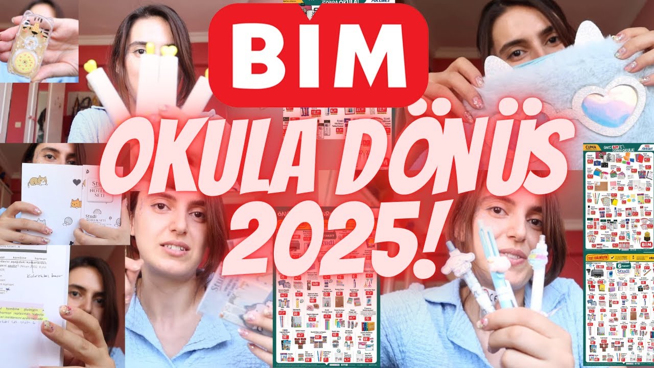 BİM KIRTASİYE ALIŞVERİŞİM | OKULA DÖNÜŞ 2025 | Bim kırtasiye ürünleri