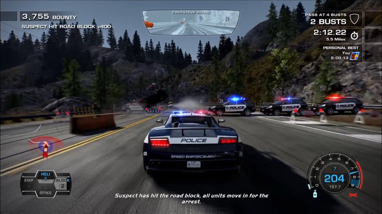NFS: Hot Pursuit Remastered: Run To The Hills With Lamborghini Gallardo LP 570-4 Superleggera