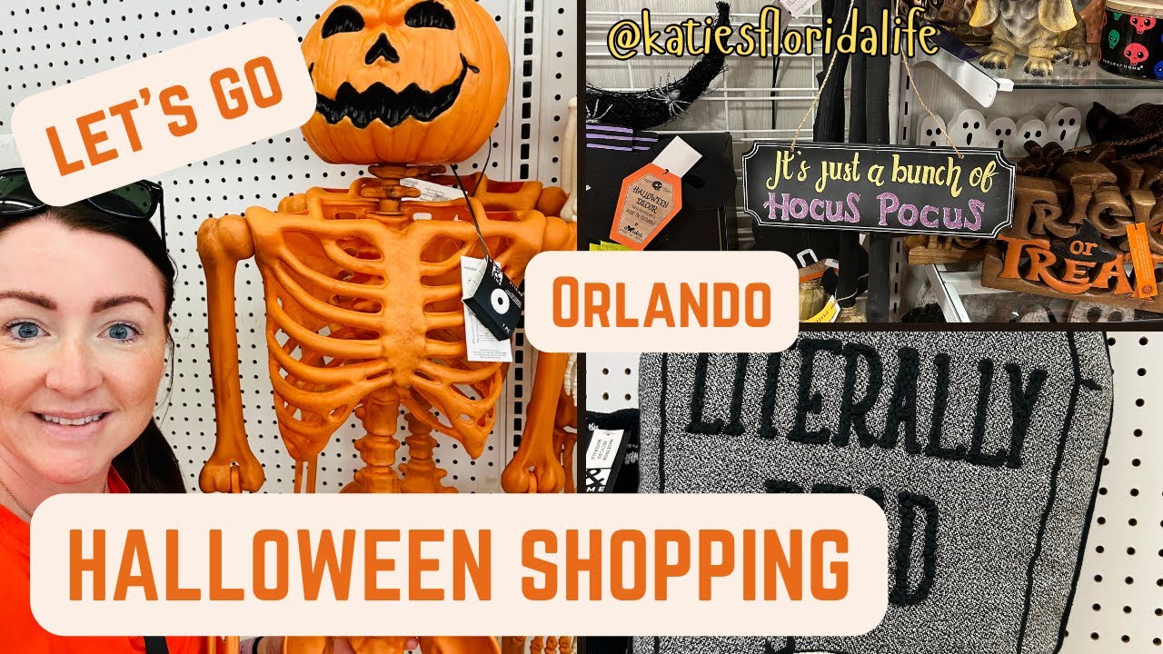 Let's go HALLOWEEN shopping in Orlando!