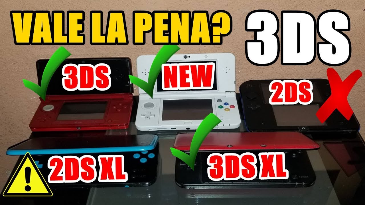 Vale la Pena Comprar una (New) Nintendo 3DS (2DS XL) en la Actualidad? Cual es la Mejor?