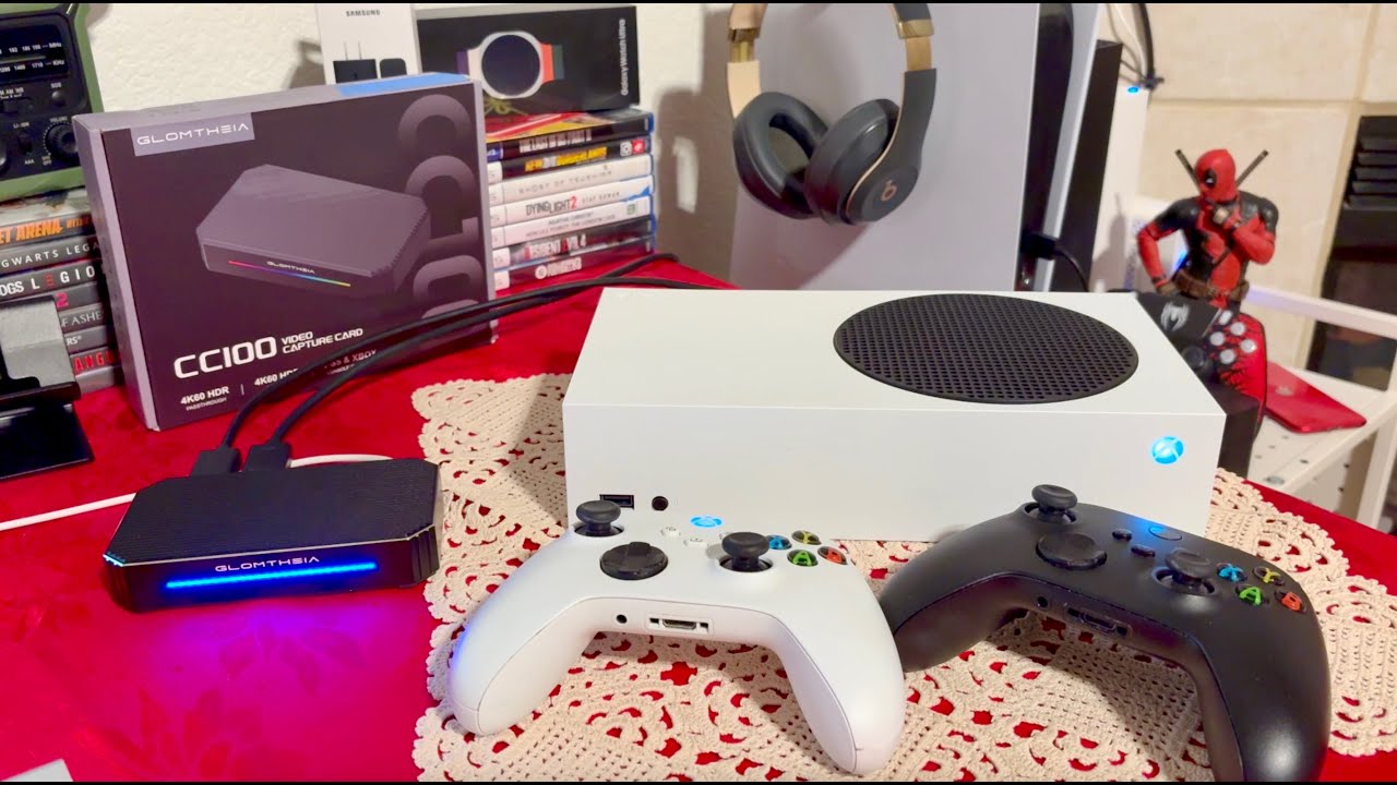 Glomtheia 4K Capture Card: Game On, Stream On, 4K On (PC, Xbox , PS5, Nintendo)