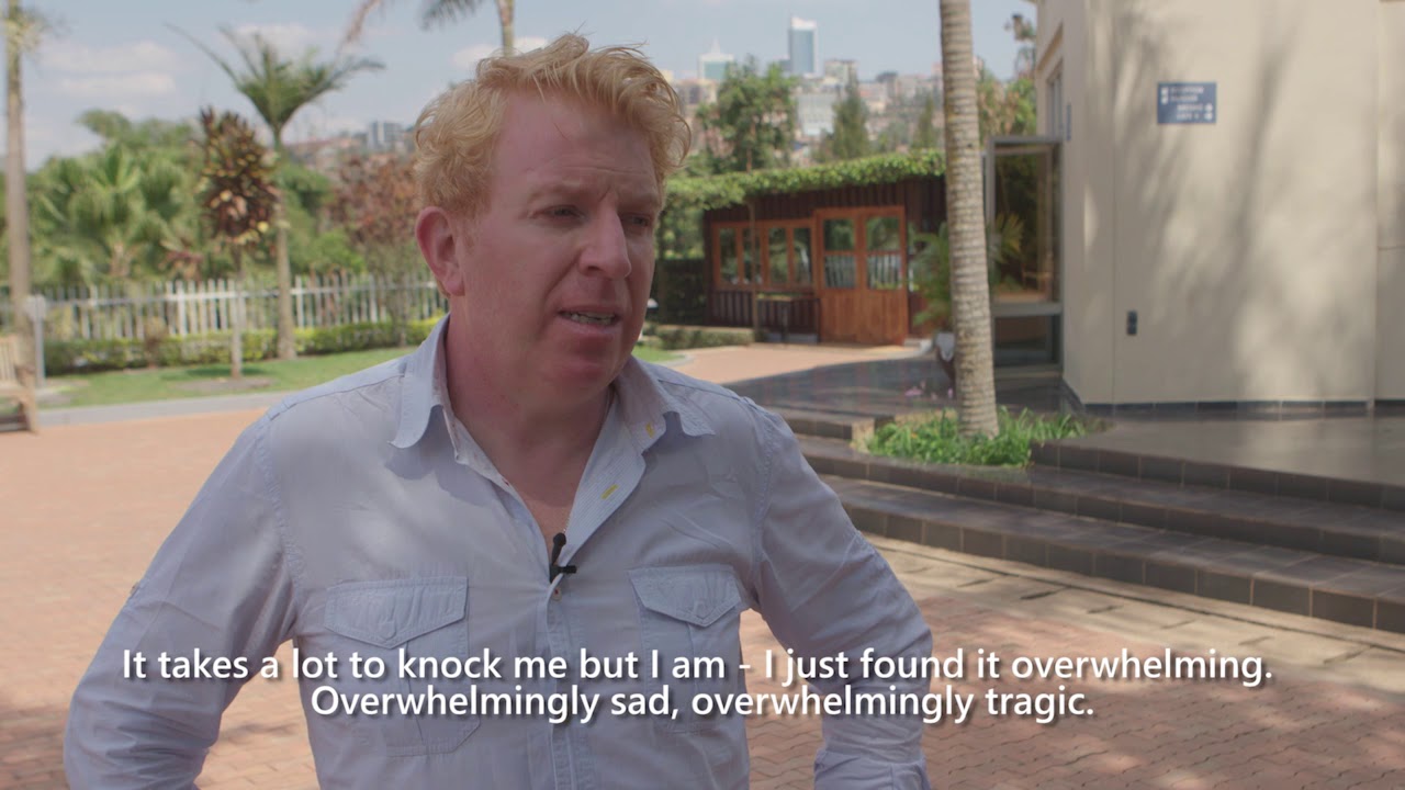 WATCH: Tommy Fleming visits the Genocide Memorial Centre in Kigali, Rwanda