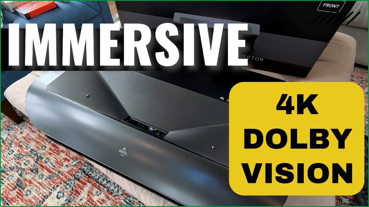 AWOL Vision LTV-3500 Pro Review: I'm Testing This 4K Projector with Dolby Vision