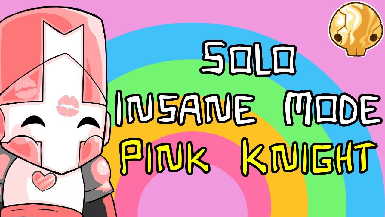 Castle Crashers - Solo Insane Mode as Pink Knight (No Potions) (No Deaths)