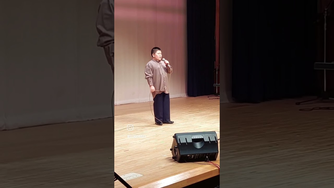 秘蔵映像 ステージデビュー