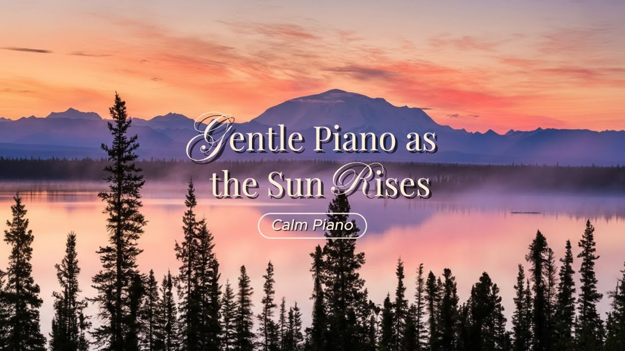 1 Hour Calm Piano Music | Calm Morning Light – Minimal Piano for Relaxation