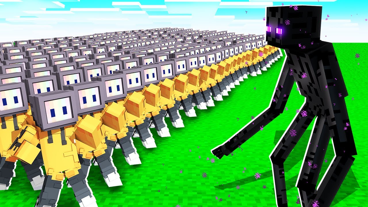 CAN 1 LOGGY DEFEAT 1000 MUTANT MOBS IN MINECRAFT