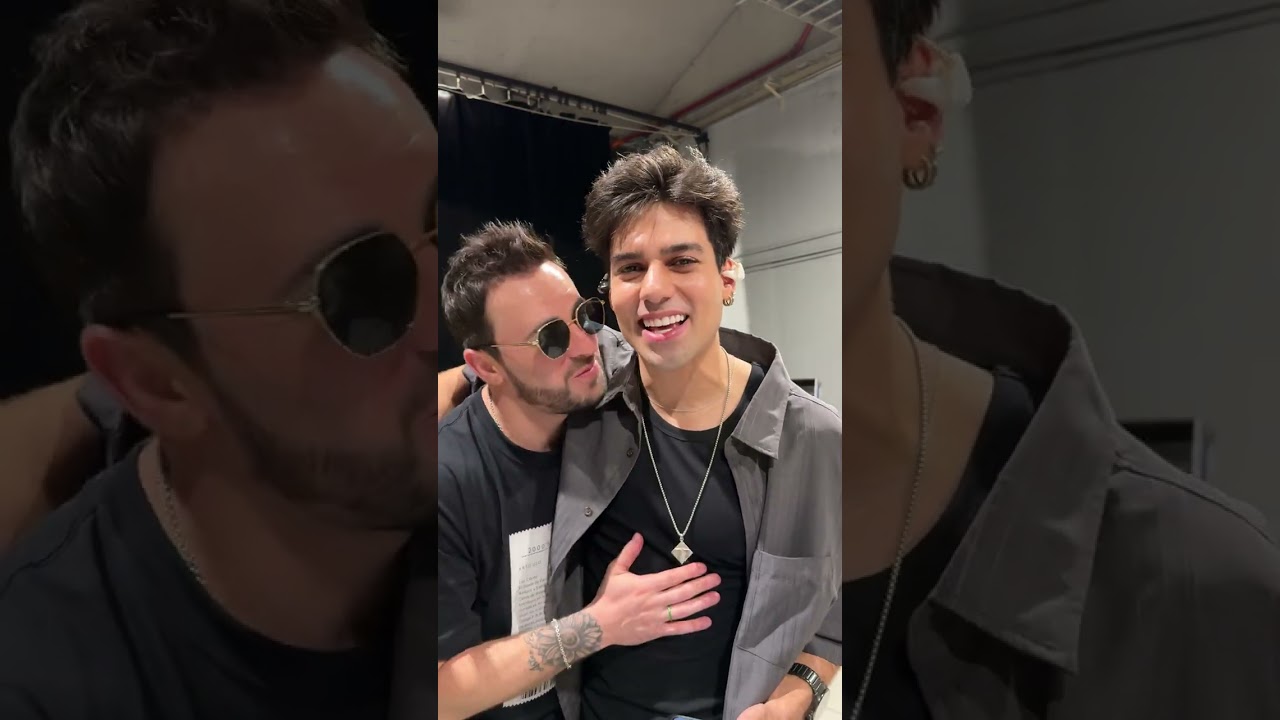 Les muestro todo el vestuario del show y secretos antes de comenzar el concierto