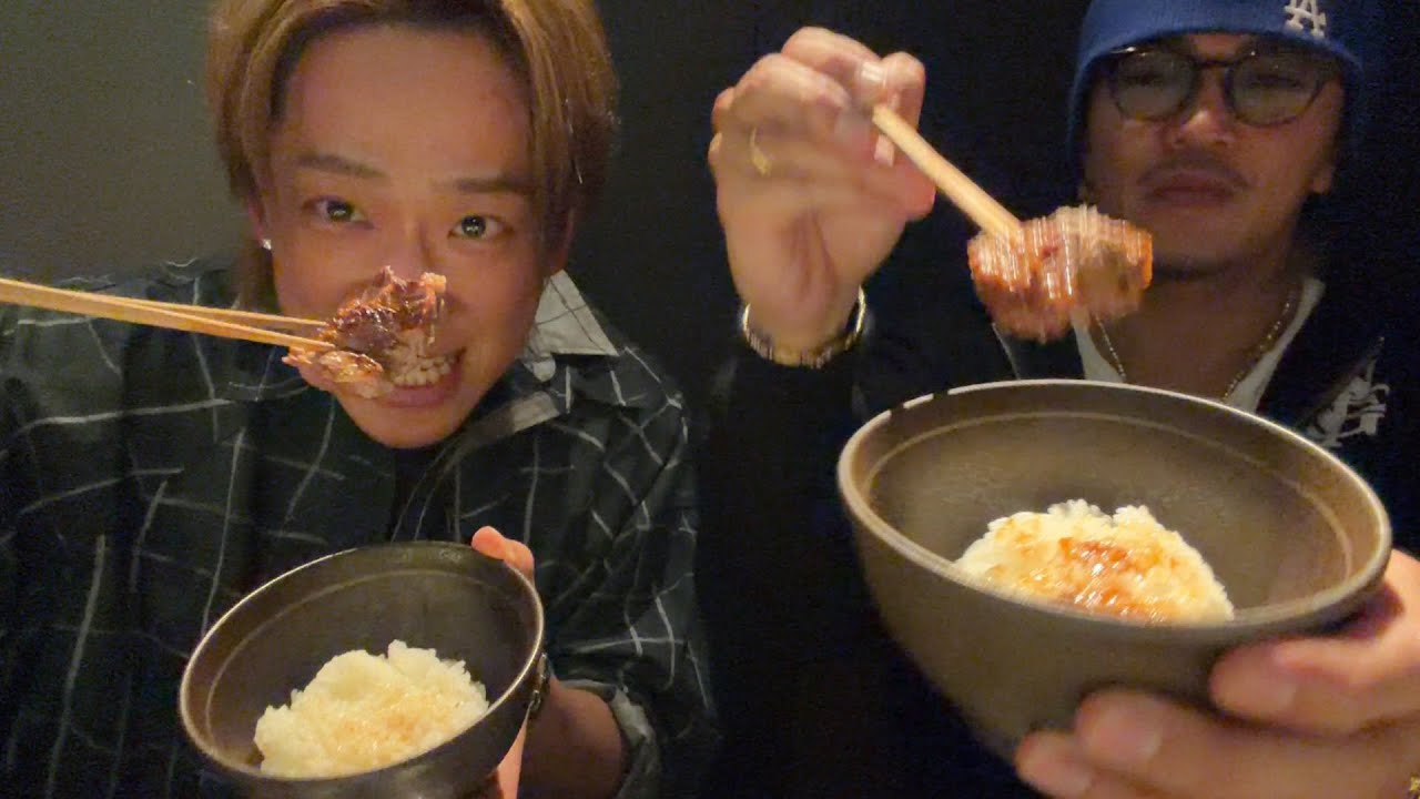 数原龍友と焼肉行ったー