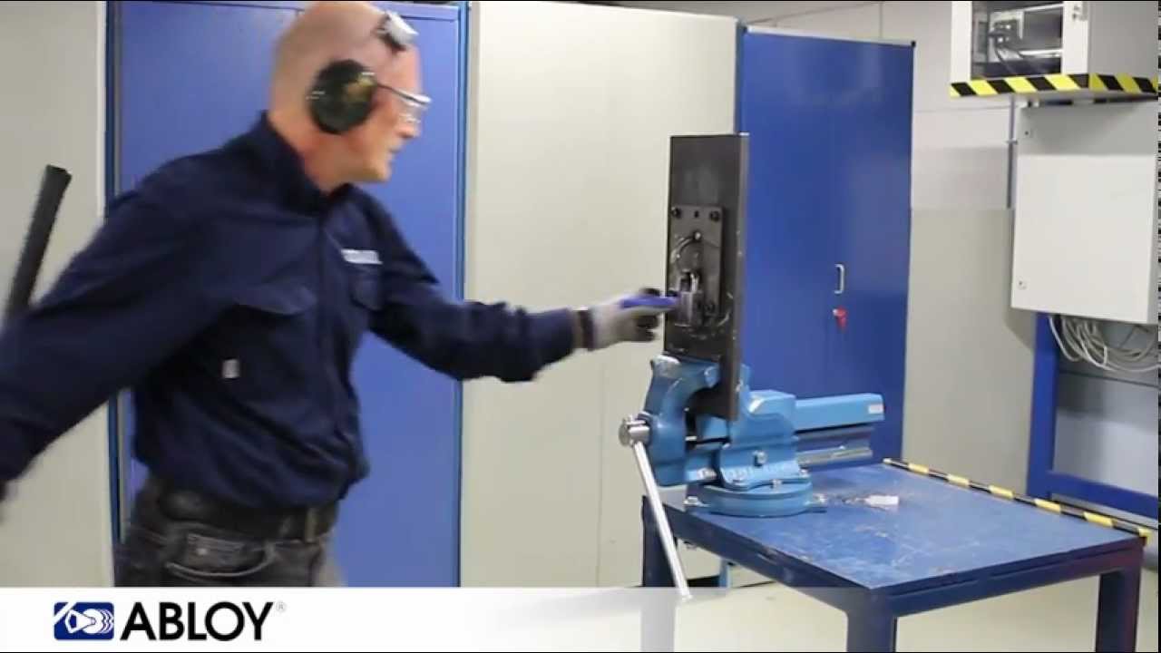 Testing Abloy padlock PL350