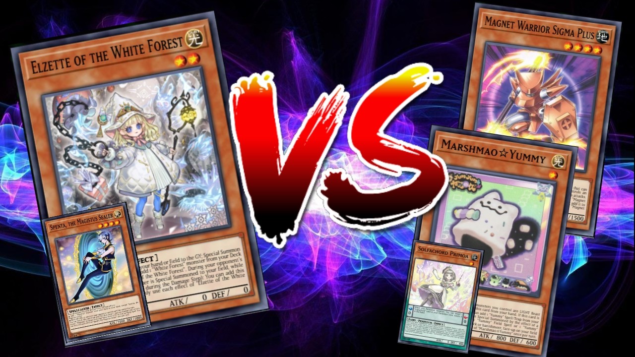 White Forest Magistus vs Manget Rzyeal and Yummy Solfachord!