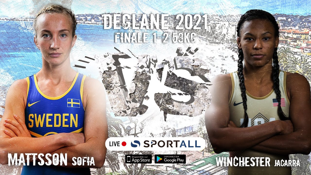 DEGLANE 2021 - WW - FINAL 53KG - SOFIA MATTSSON (SWE) VS JACARRA WINCHESTER (USA)