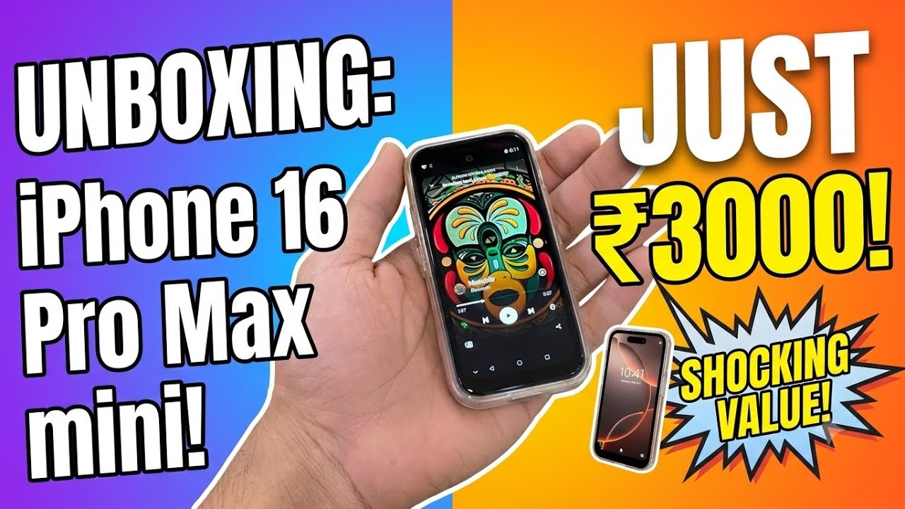 I phone 16 pro max 2X mini #mini #iphone
