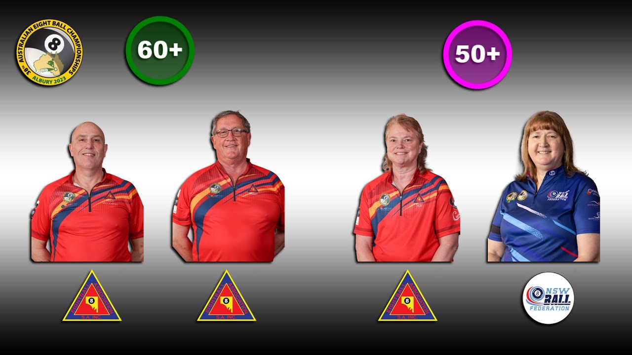 AEBF Nationals 2023 - Masters 60+ & Women's 50+ Singles Finals