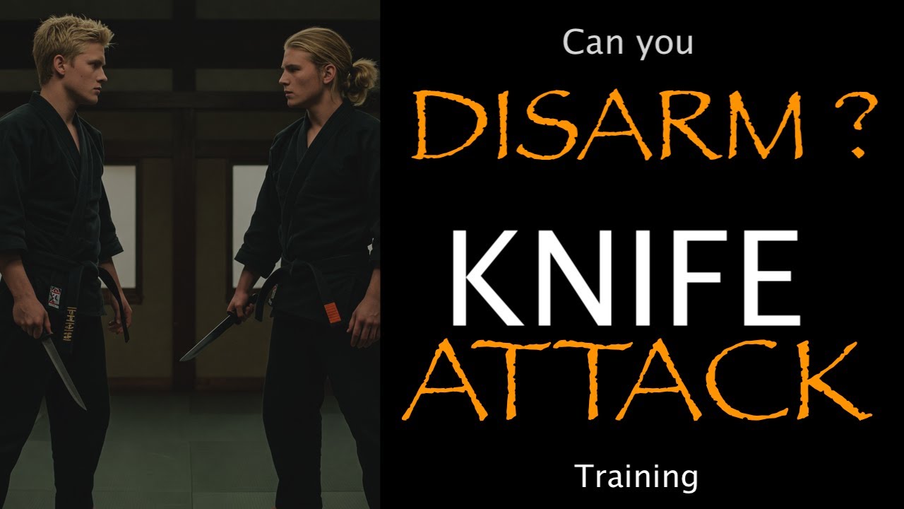 Knife Disarm Training - Experience How To Escape Knife Attack Scenarios - Tanto Blade