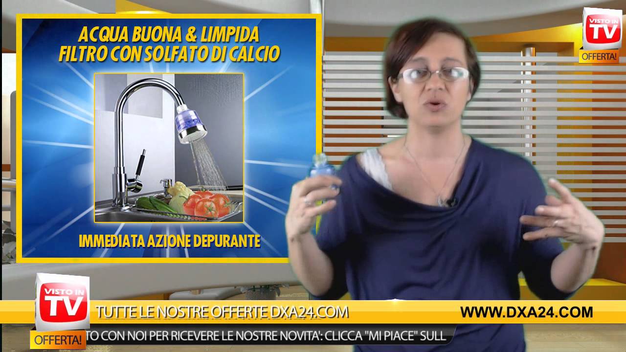 ACQUA BUONA E LIMPIDA FILTRO RAPIDO - MIGLIORA PURIFICA | DXA24.COM
