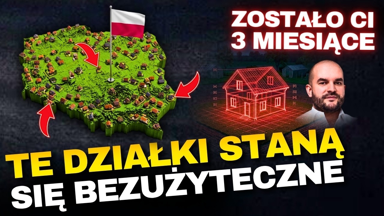 KATASTROFA PLANISTYCZNA! Od lipca nie postawisz domu na własnej działce!