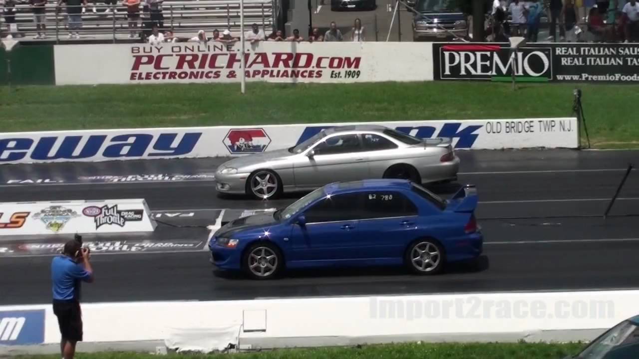 Lexus SC300 Turbo vs Evo MR
