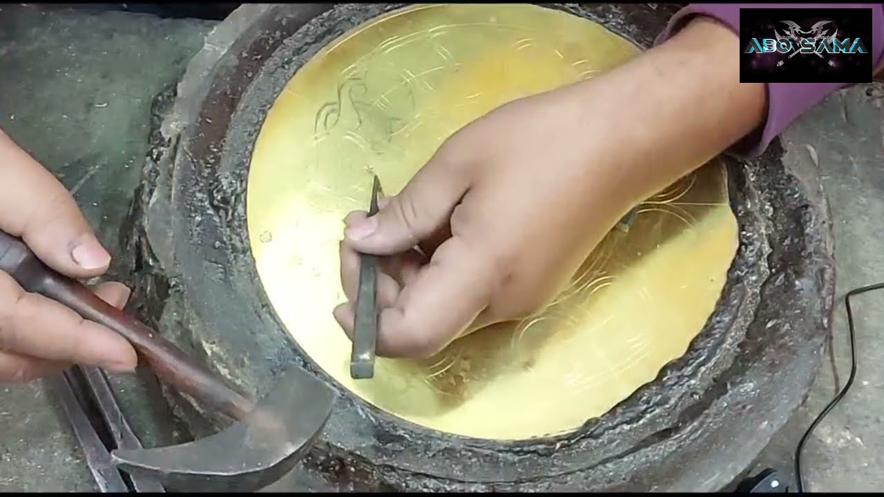 عدة النقش علي النحاس كيف نستخدمها