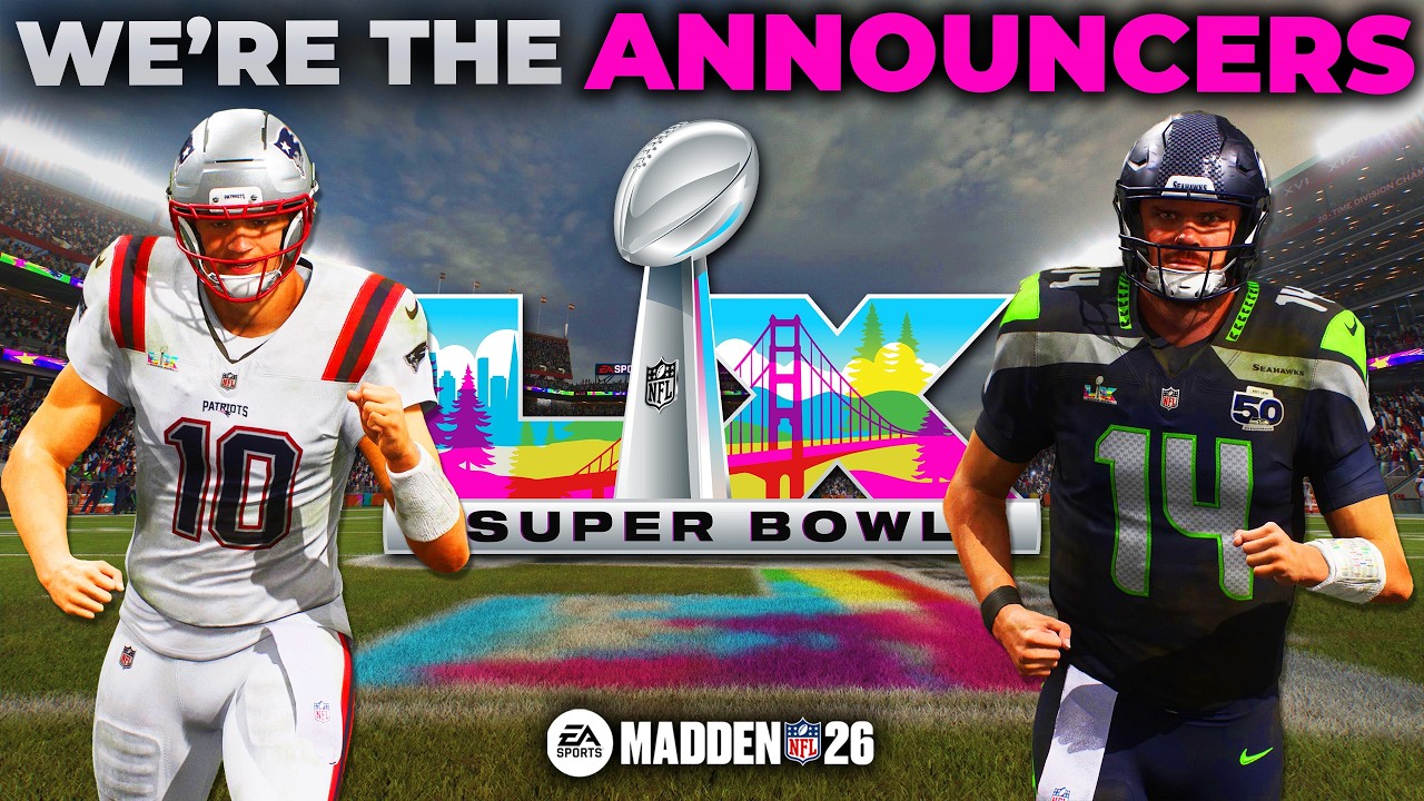 WE ANNOUNCED THE SUPER BOWL IN MADDEN 26!