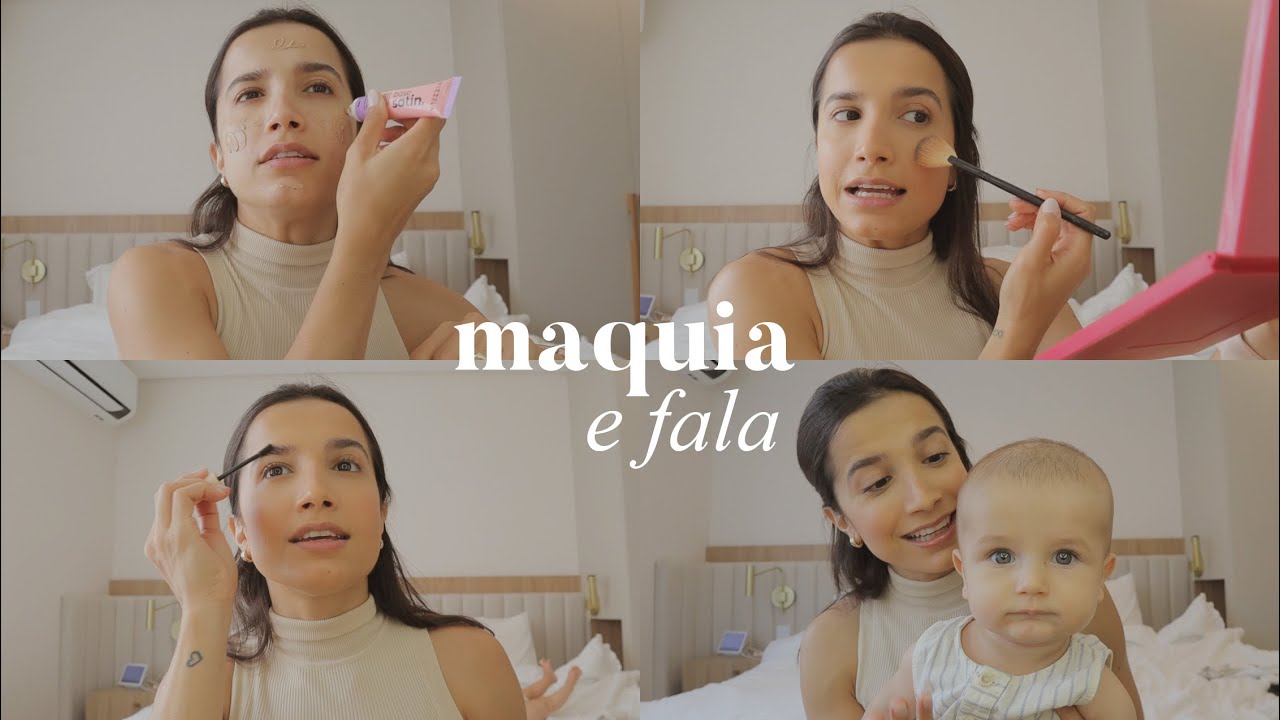 Maquia e fala: viagem pra Holanda, nova rotina e João trabalhando comigo