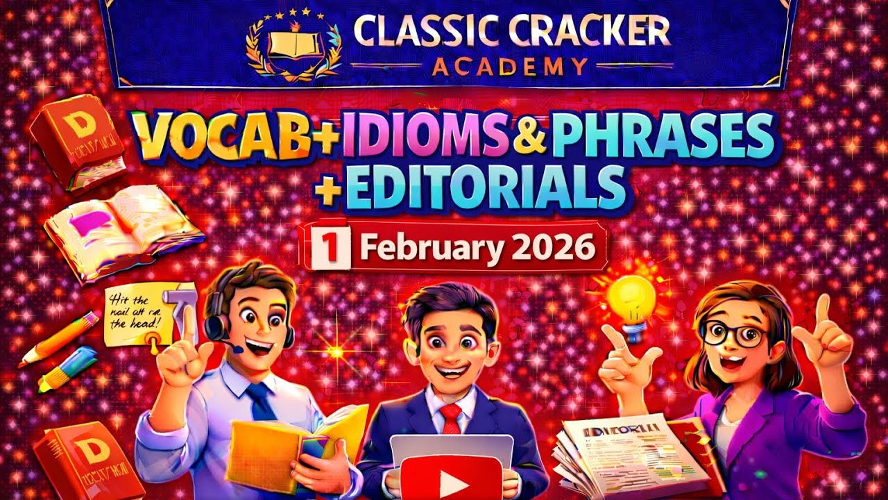 The Hindu Editorial Vocabulary | Idioms & Phrases | Daily English for SSC Exams