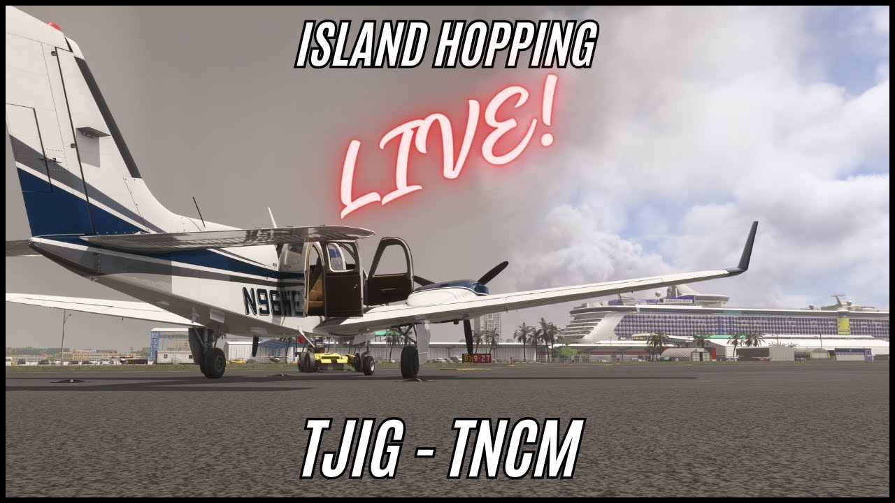 MSFS 2024 | LIVE! - BlackSquare B58 | TJIG - TNCM | SayIntentions AI