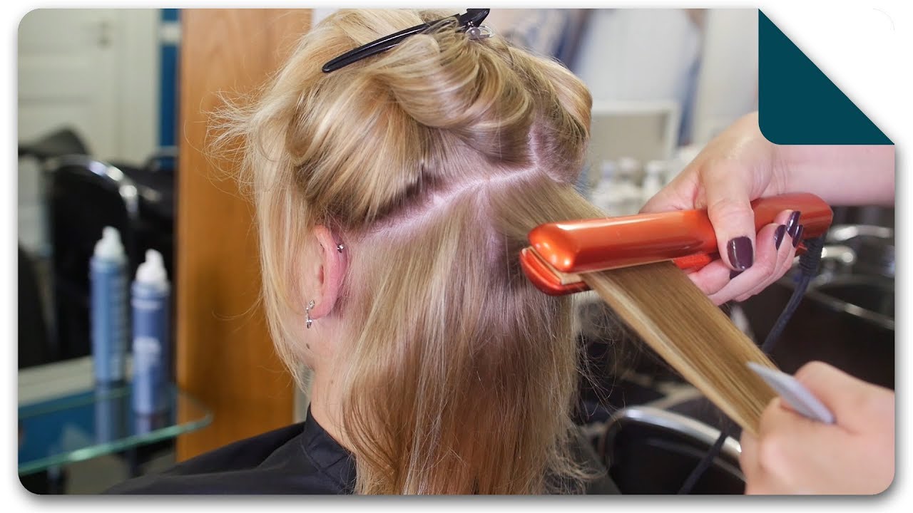 Stijlen met een stijltang | Haarverzorging
