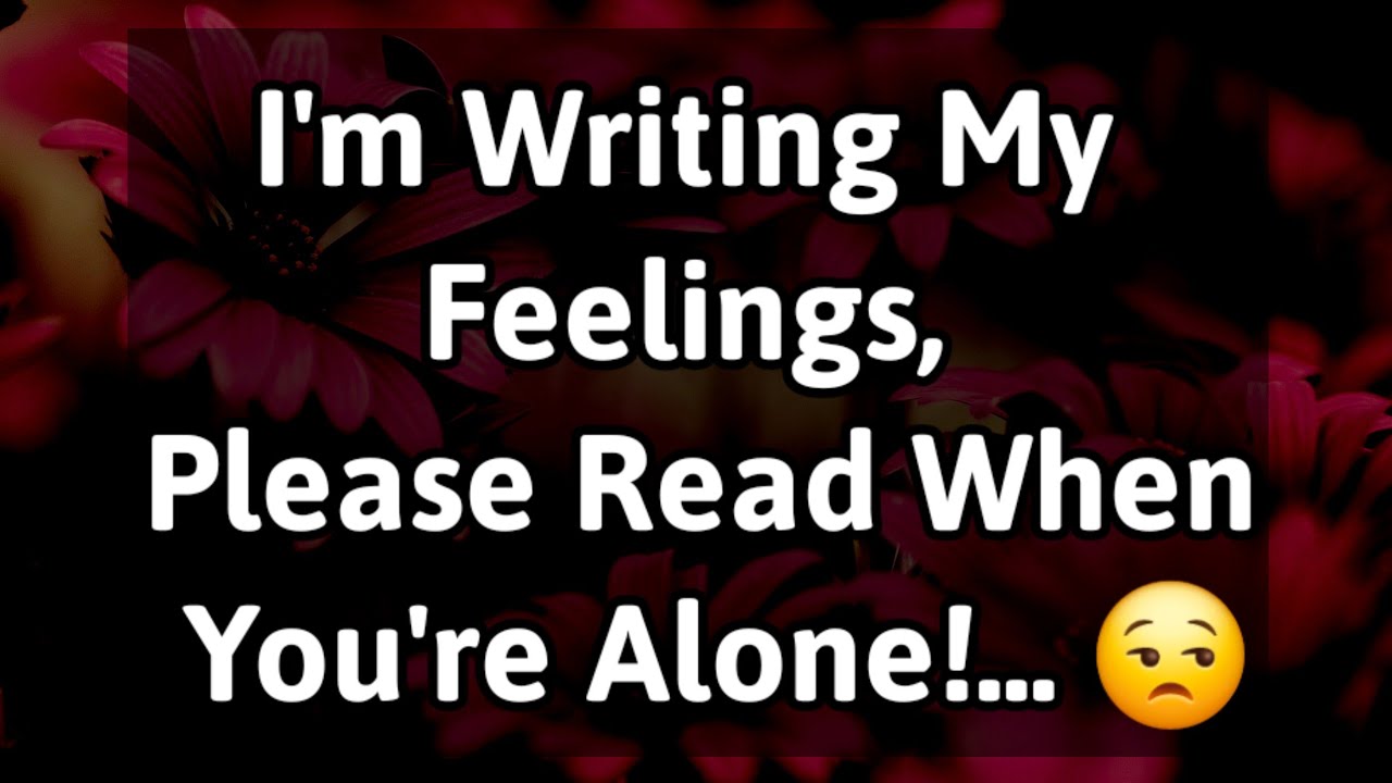 Dm to Df Love ❤️😍 || I'm Writing My Feelings, Please Read When You're Alone!... 😒😦😧😣😖 #loveletter 