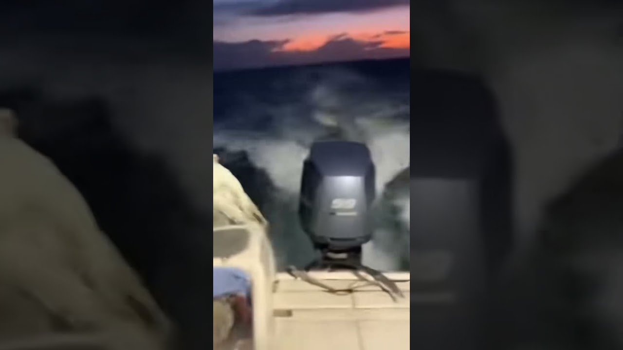 terrifying siren pack chasing boat crew 