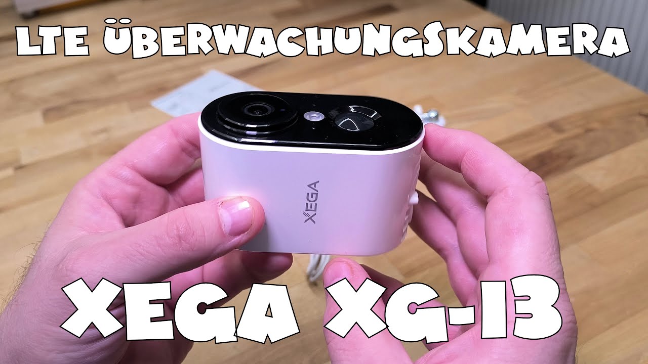 Xega 3G/4G LTE Überwachungskamera innen mit SIM Karte XG-13