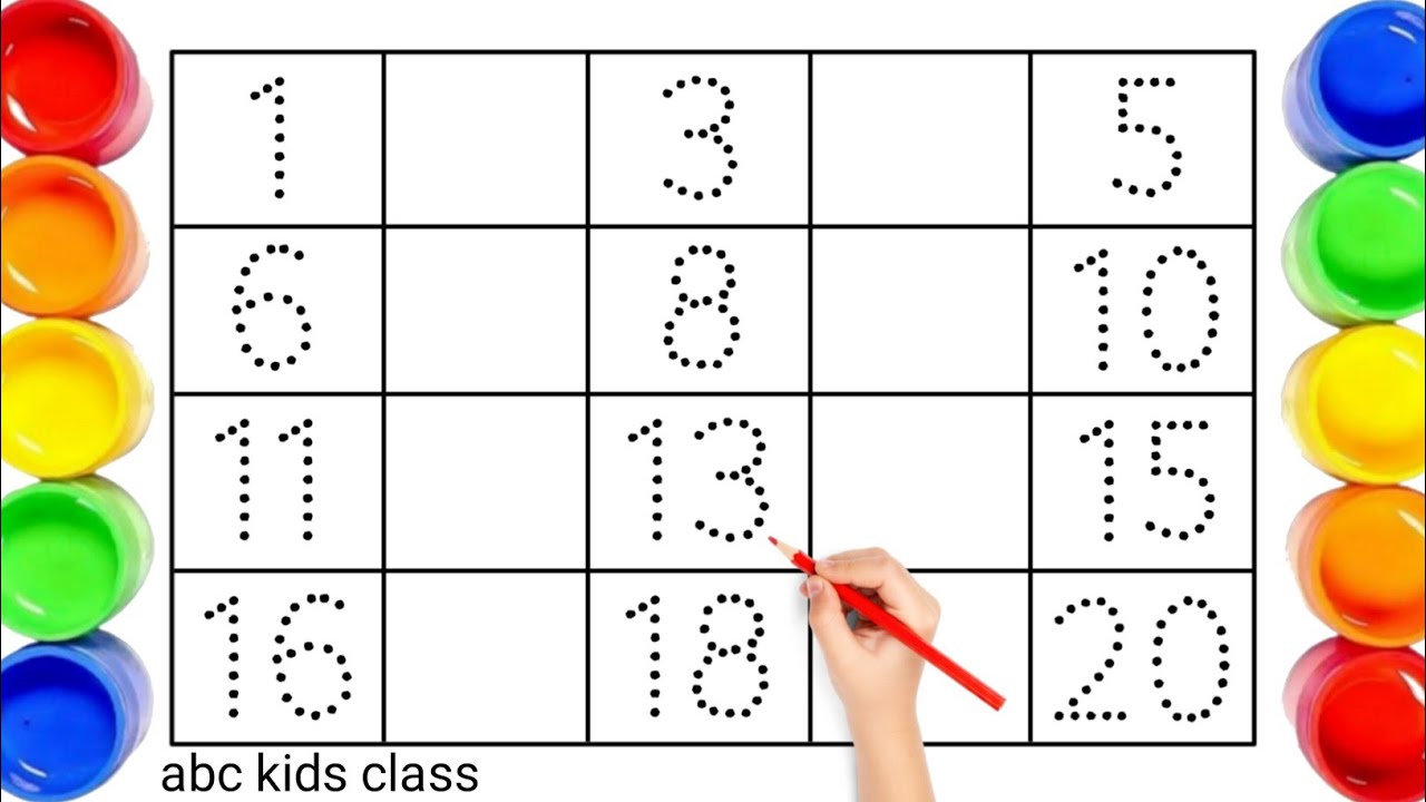 Learn Counting 1 to 15 | Kids Learning Video | abc kids class