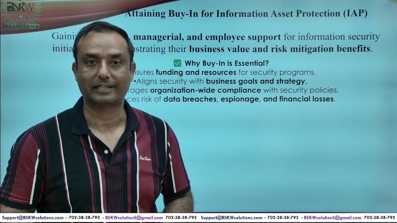 Information Security CPP- BSKW Quick Class Domain -1 50 Mnt