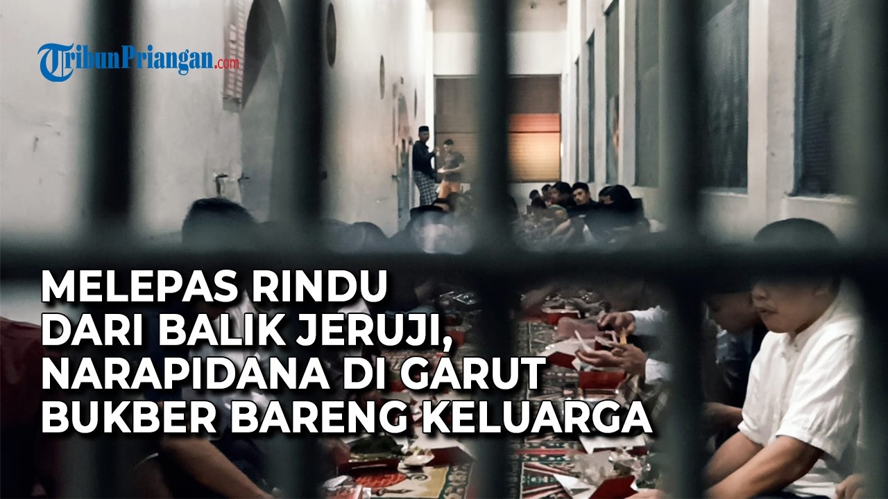Satu Jam yang Sakral: Rantai Rindu Terlepas di Meja Buka Puasa Rutan Garut