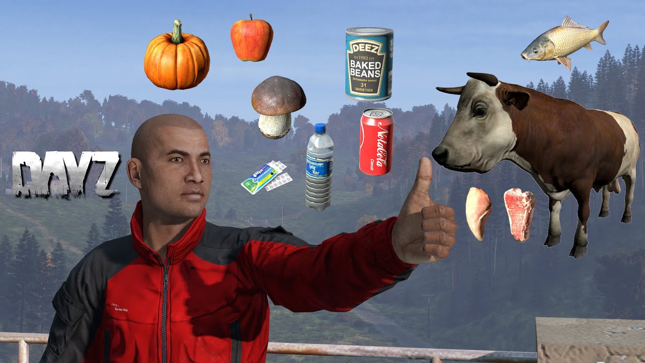 DayZ - فێرکاری خواردن و خواردنەوە