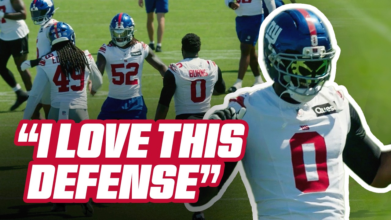 Mic'd Up: Brian Burns at Spring Practices 🎙️ | New York Giants