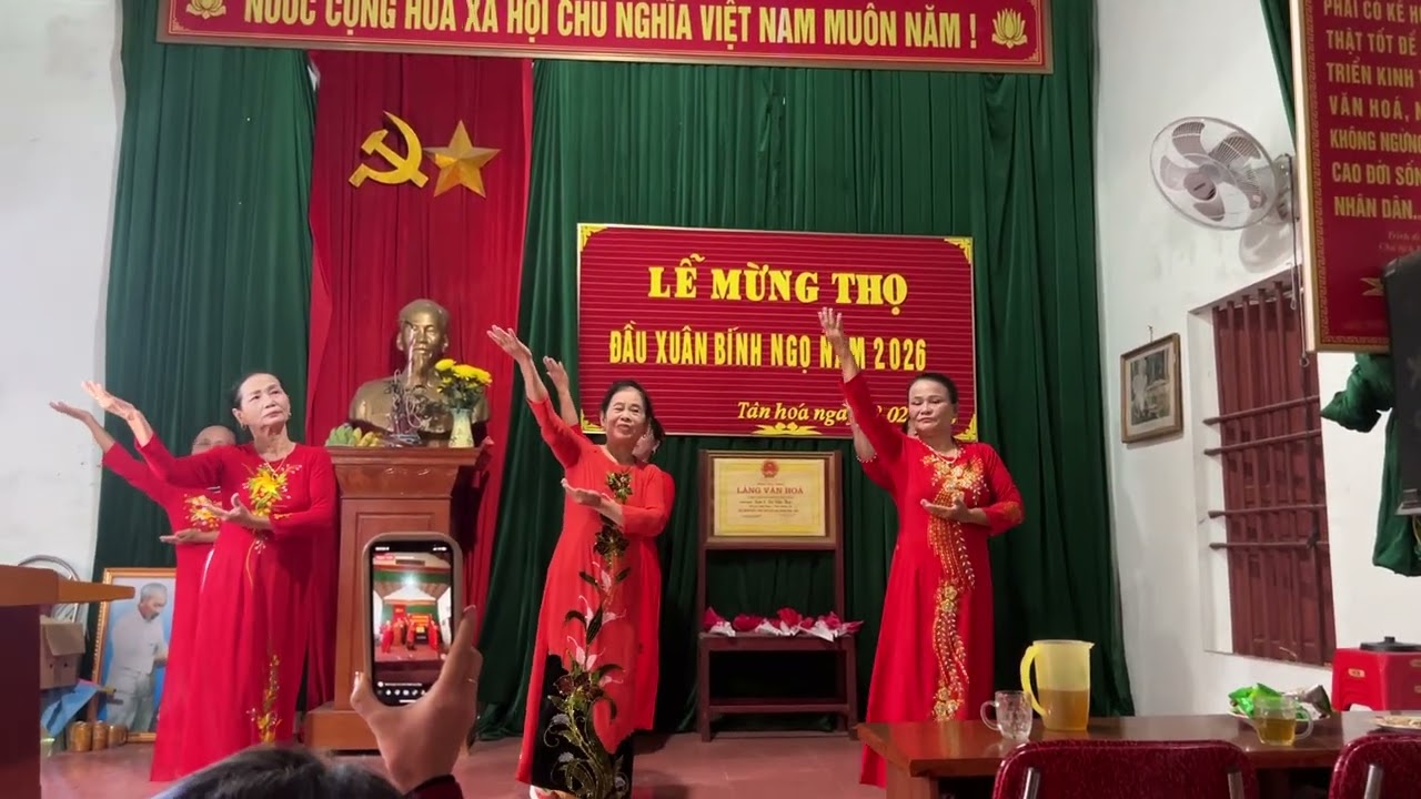 Múa mừng thọ - Chúc Thọ Đầu Xuân | Diễn Thái