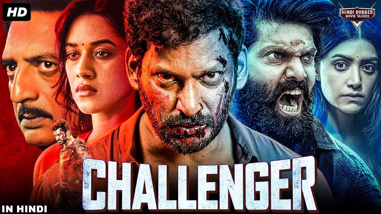 CHALLENGER - Hindi Dubbed Full Movie | Vishal, Arya, Mirnalini Ravi | Action Movie