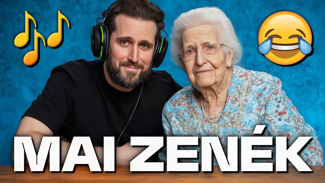 Idősek REAGÁLNAK mai trendi zenékre! 😂