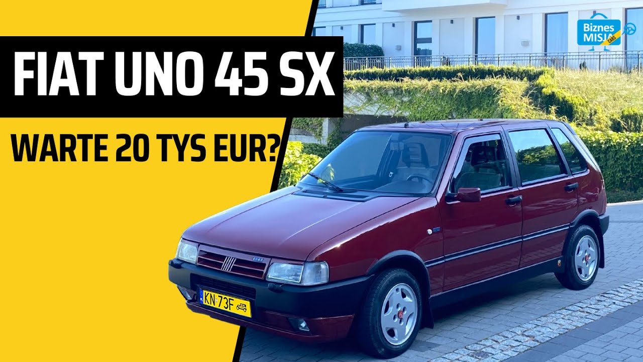 Fiat Uno 45 SX - pamiątka rodzinna warta majątek na Ż&oacute;łtych BLACHACH