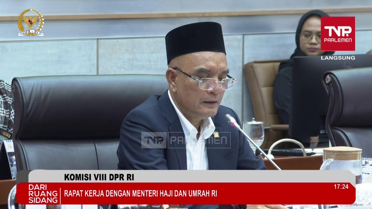 BREAKING NEWS - KOMISI VIII DPR RI RAKER DENGAN MENTERI HAJI DAN UMRAH RI