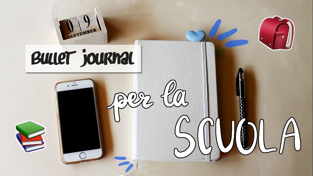 BULLET JOURNAL 2017 per la SCUOLA 🎒📚👓 | Francesca Elpini