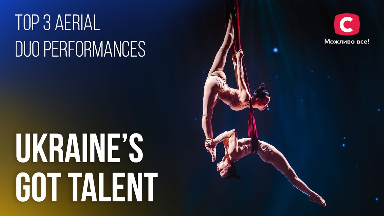 Top 3 Incredibly COMPLICATED Aerial Duo Performances | Amazing Auditions | Got Talent 2022