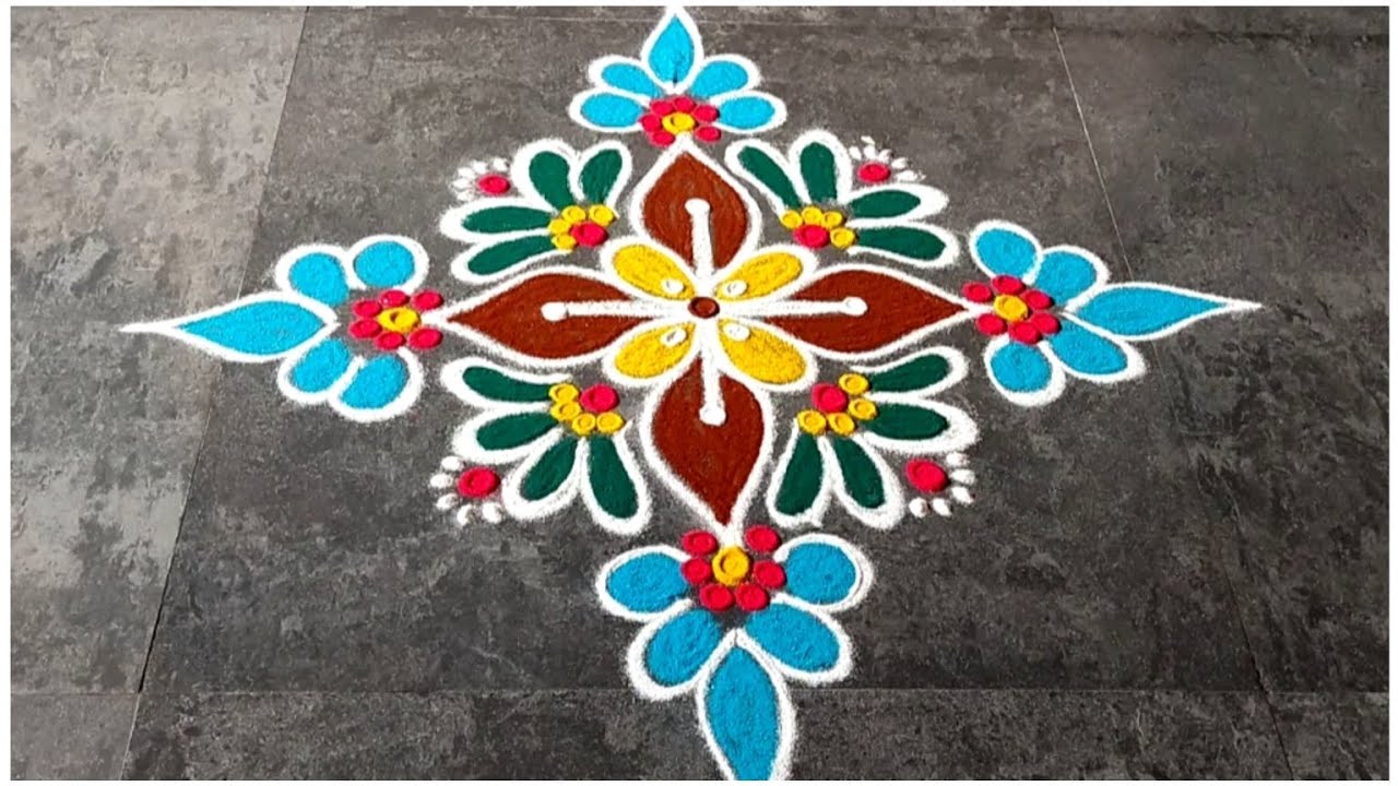 Thai Poosam Special Rangoli Design 2026 |  Simple & Easy Muggulu | Thaipusam Special Pooja Kolam