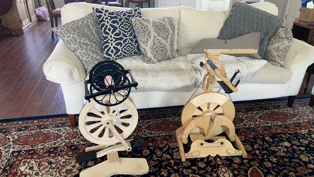 Spinolution Abe vs SpinOlution bullfrog. Spinning wheel comparison