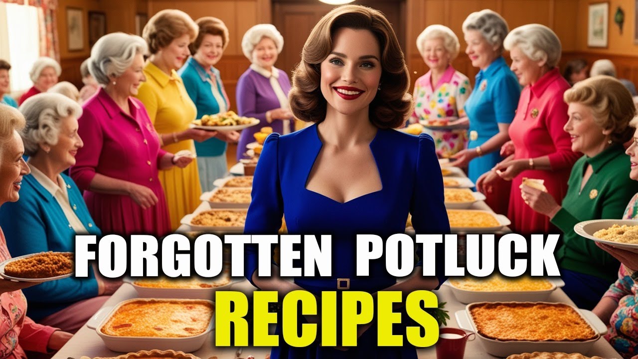 25 Forgotten Potluck Recipes No One Makes Anymore!