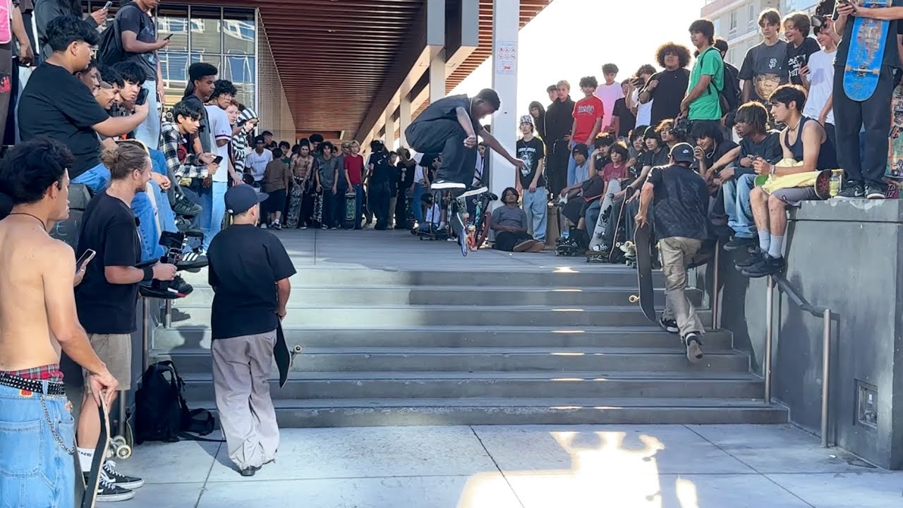 I Threw A Skate Jam In The Streets Of Long Beach!