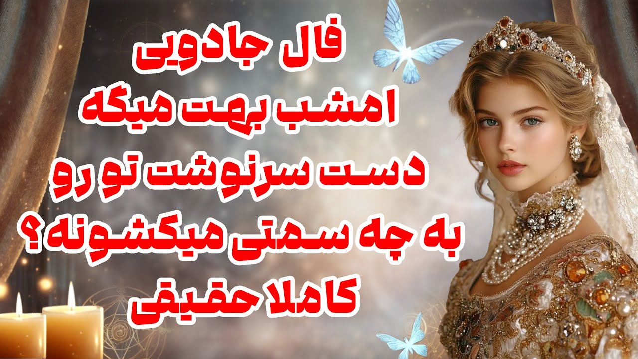 بانو فال - فال جادویی امشب بهت میگه دست سرنوشت تو را به چه سمتی میکشونه ؟ کاملا حقیقی