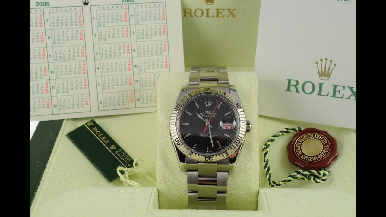 EWC Review - Very Rare Rolex Datejust Turnograph "Thunderbird"